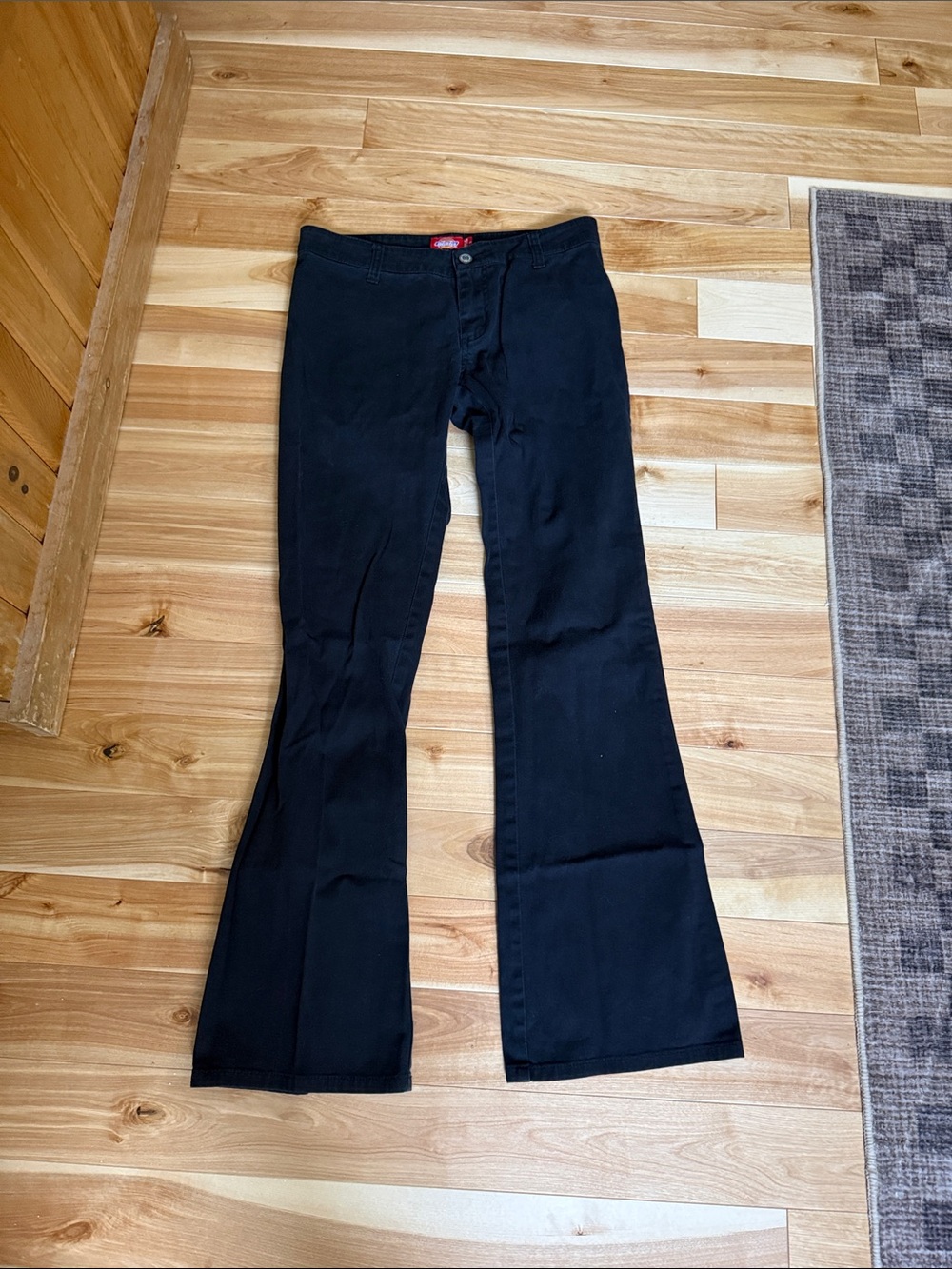 Dickies Black Flared Pants